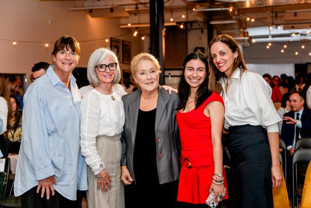 Sophie Brochu, Isabelle Hudon, Pauline Marois, Sofía Acuña et Isabelle Marquis
